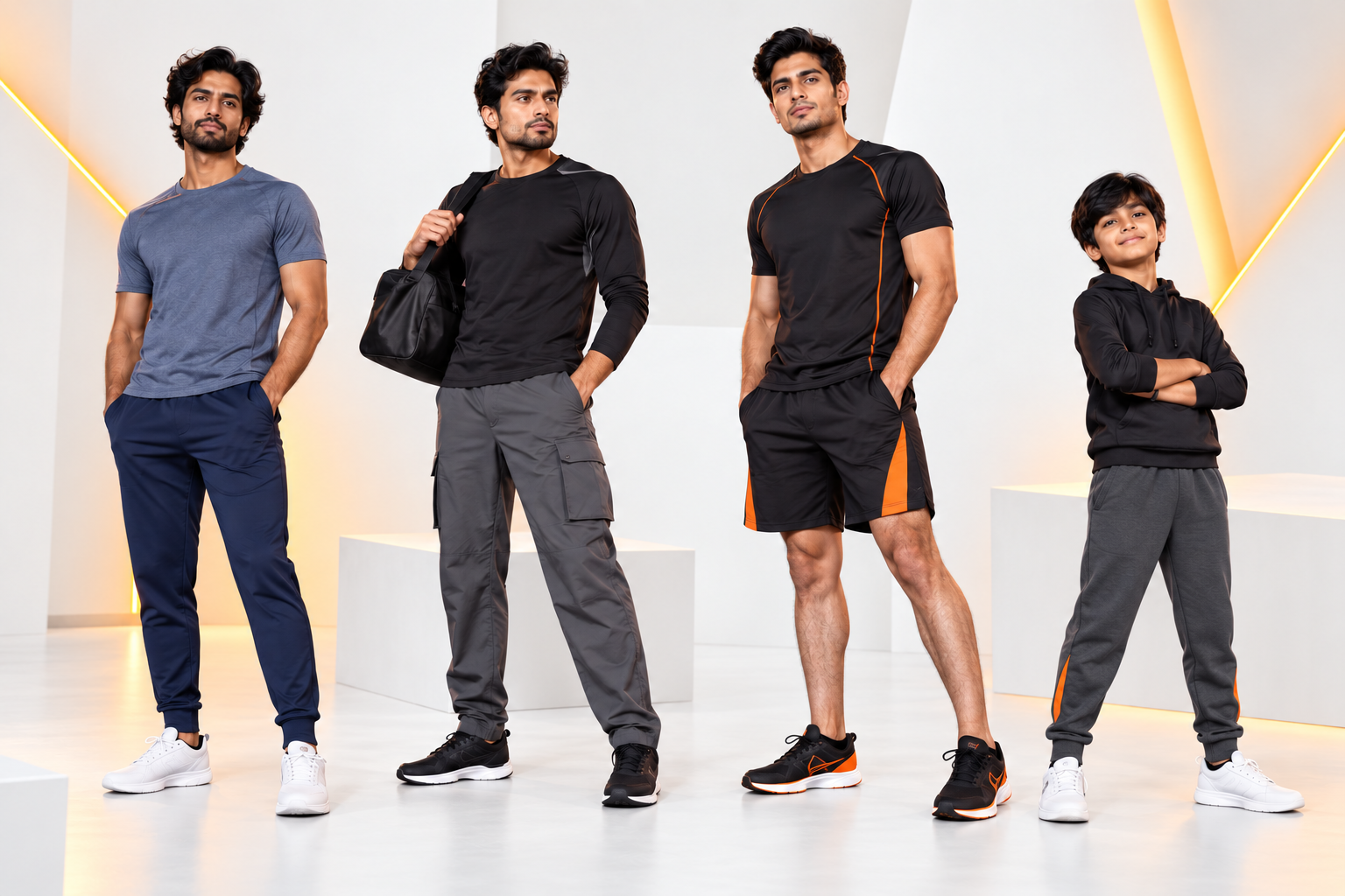 Toofy Sportz collection featuring lowers, cargo pants, sports shorts and kids joggers